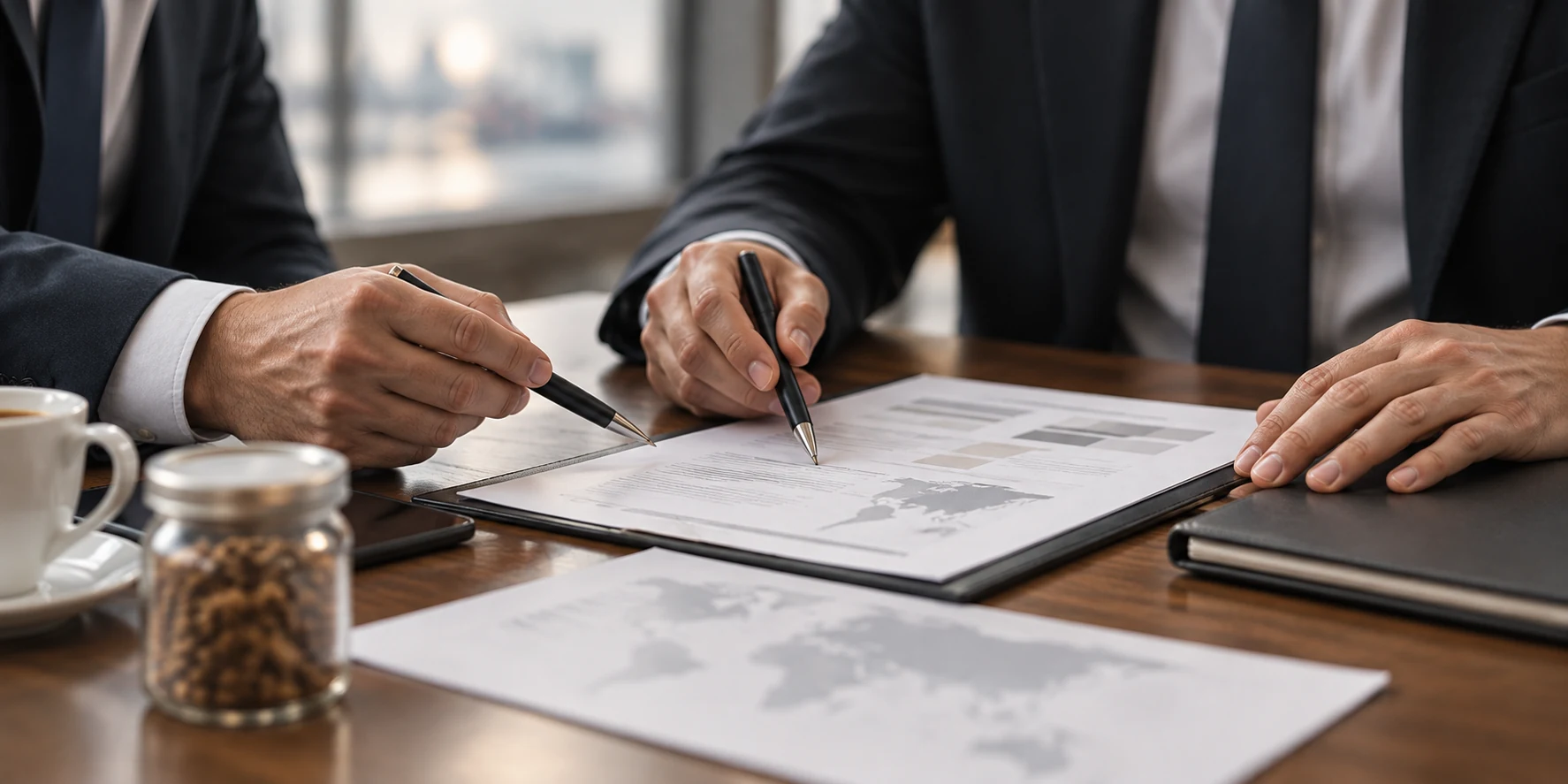 Reunião para desenvolvimento de negócios — imagem ilustrativa
